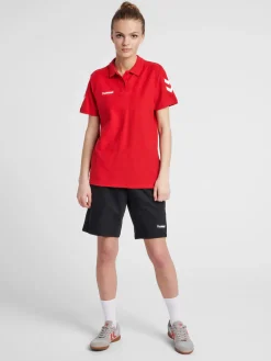 HUMMEL GO COTTON POLO WOMAN