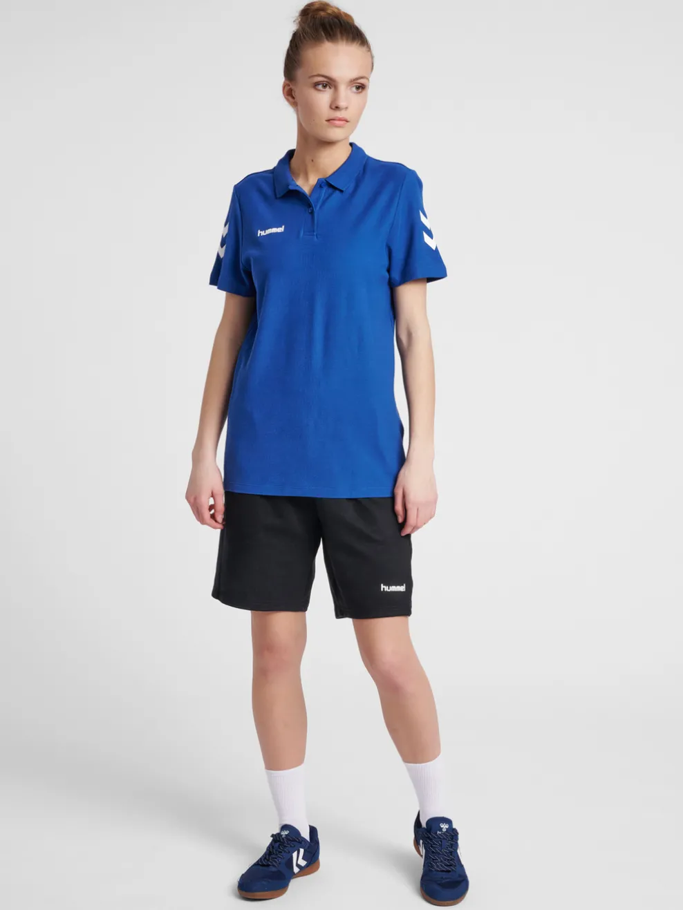 HUMMEL GO COTTON POLO WOMAN