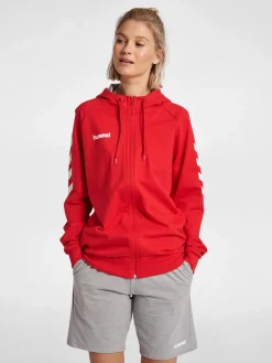 HUMMEL GO COTTON ZIP HOODIE WOMAN