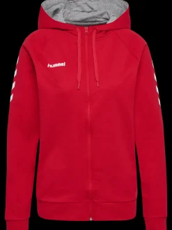 HUMMEL GO COTTON ZIP HOODIE WOMAN
