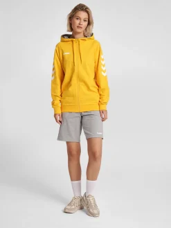 HUMMEL GO COTTON ZIP HOODIE WOMAN