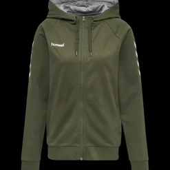 HUMMEL GO COTTON ZIP HOODIE WOMAN