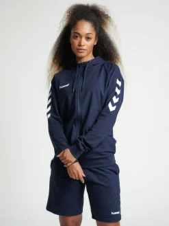 HUMMEL GO COTTON ZIP HOODIE WOMAN