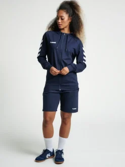 HUMMEL GO COTTON ZIP HOODIE WOMAN