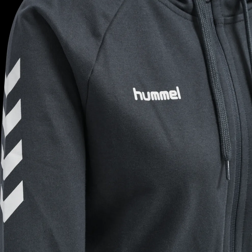 HUMMEL GO COTTON ZIP HOODIE WOMAN