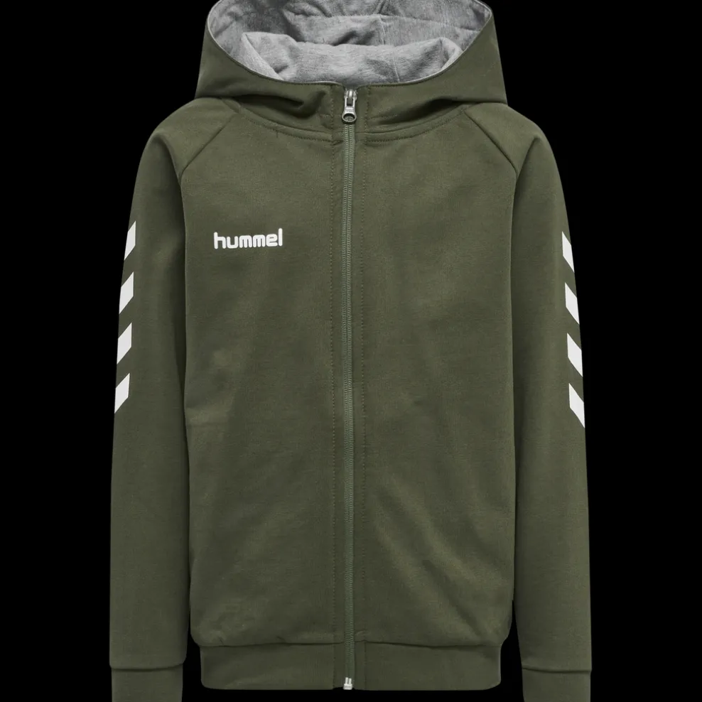 HUMMEL GO KIDS COTTON ZIP HOODIE