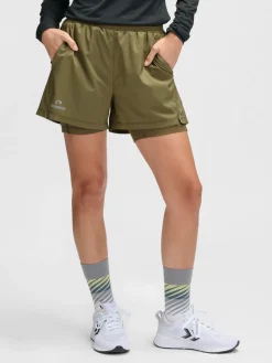nwlFAST 2IN1 ZIP POCKET SHORTS W