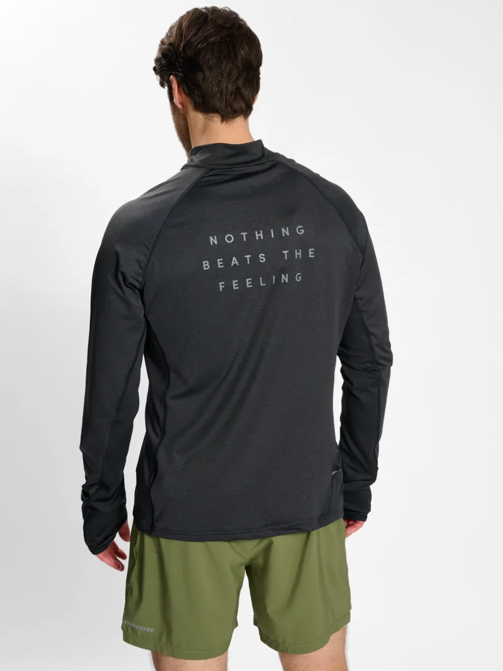 nwlMESA 1/2 ZIP L/S MEN