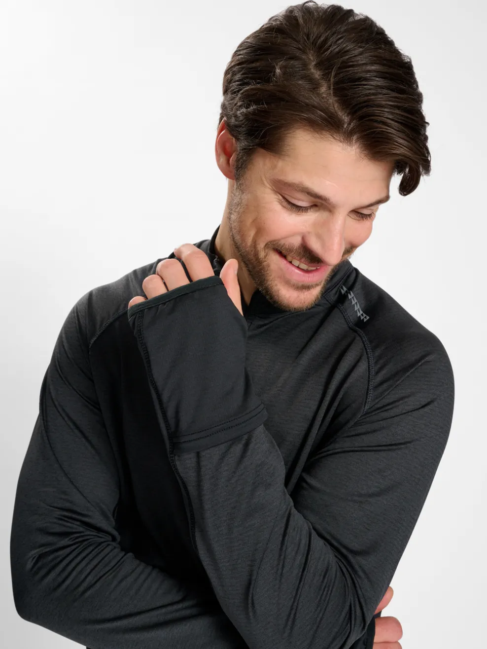 nwlMESA 1/2 ZIP L/S MEN