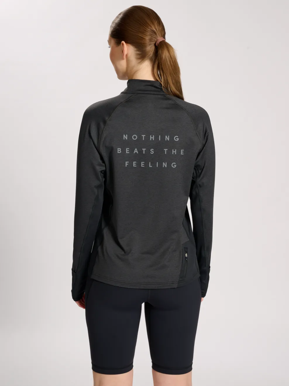 nwlMESA 1/2 ZIP L/S WOMAN