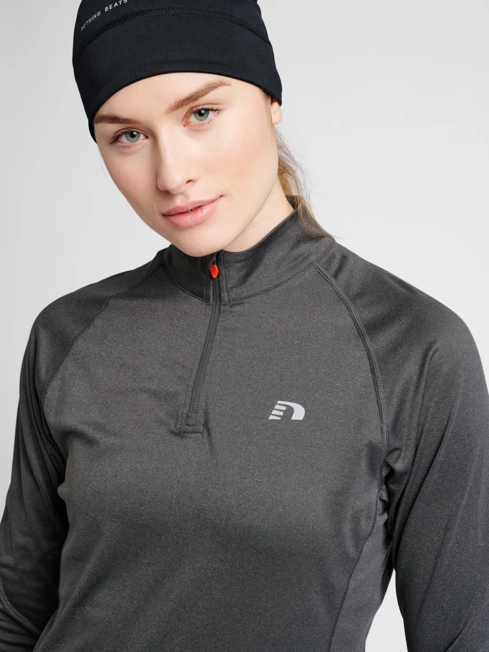 WOMEN 1/2 ZIP L/S